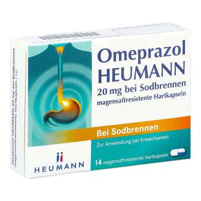Omeprazol Heumann 20mg w kapsułkach dojelitowych