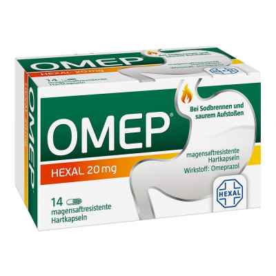 Omep Hexal 20 mg kapsułki twarde