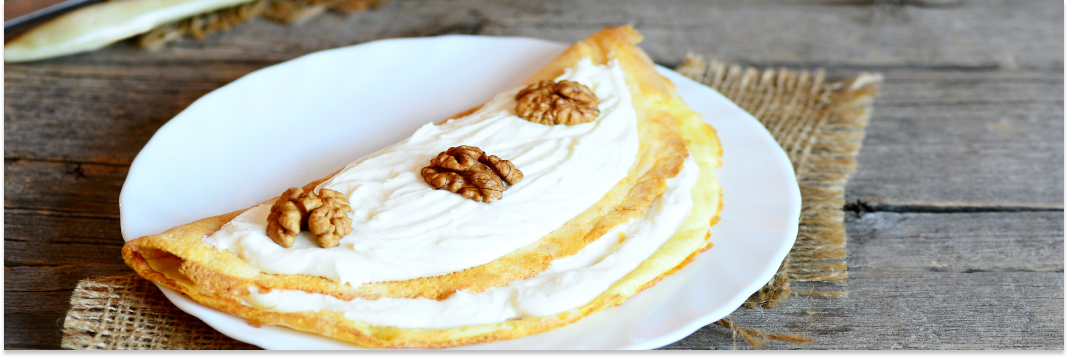 twarogowy omlet