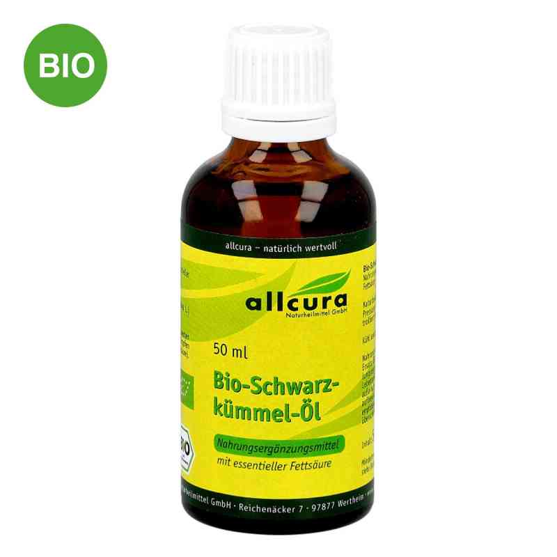Allcura olej z czarnuszki bio 50 ml od allcura Naturheilmittel GmbH PZN 00350326