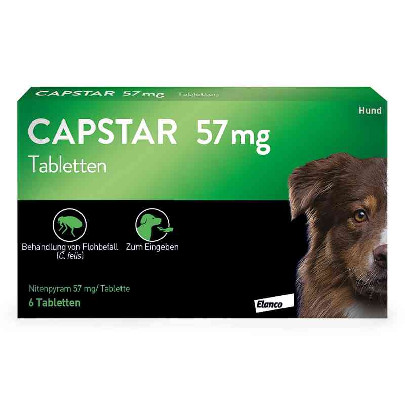 Capstar 57 mg Tabletten für grosse Hunde 6 szt.