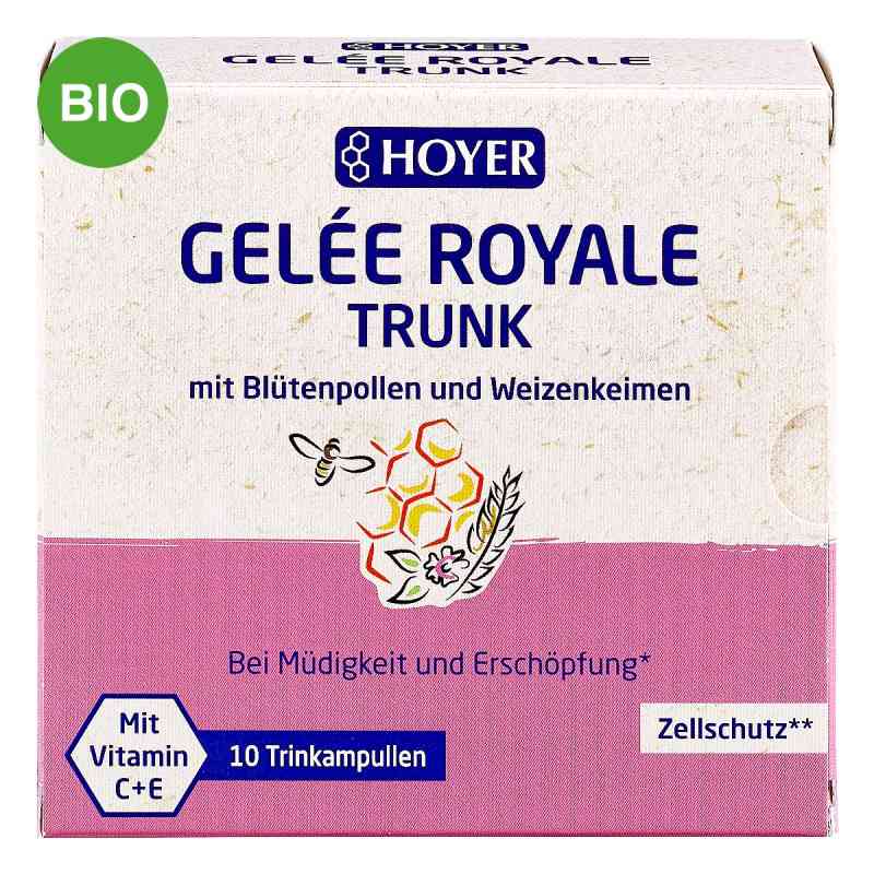Hoyer Gelee Royale. ampułki do picia 10X10 ml od HOYER GmbH PZN 02002753