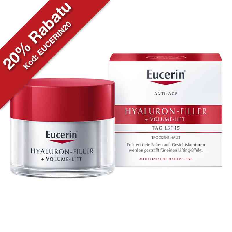 Eucerin Volume-Filler krem przywracający objętość na dzień dla s 50 ml od Beiersdorf AG Eucerin PZN 02398107