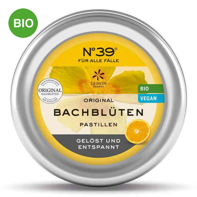 Kryzysowe pastylki z kwiatów bach’a Nr 39 Bio 45 g od Hager Pharma GmbH PZN 03068197