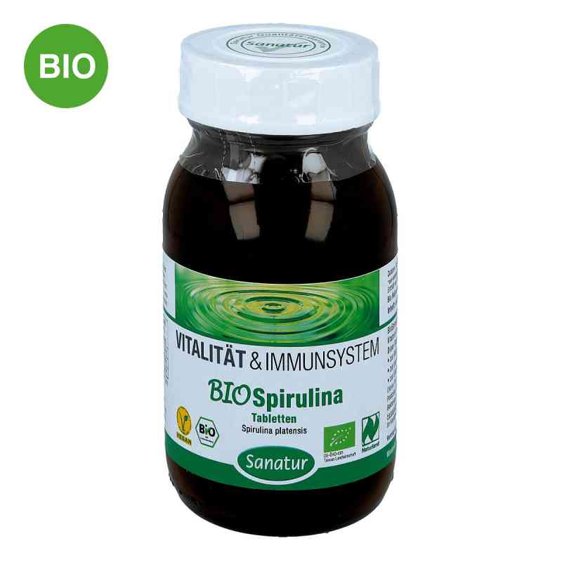 Spirulina Bio tabletki 500 szt. od allcura Naturheilmittel GmbH PZN 03105679