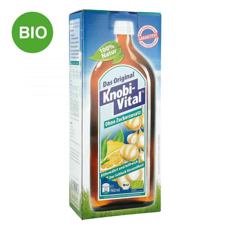 Knobivital bez dodatku cukru 960 ml od KnobiVital Naturheilmittel GmbH PZN 04700450