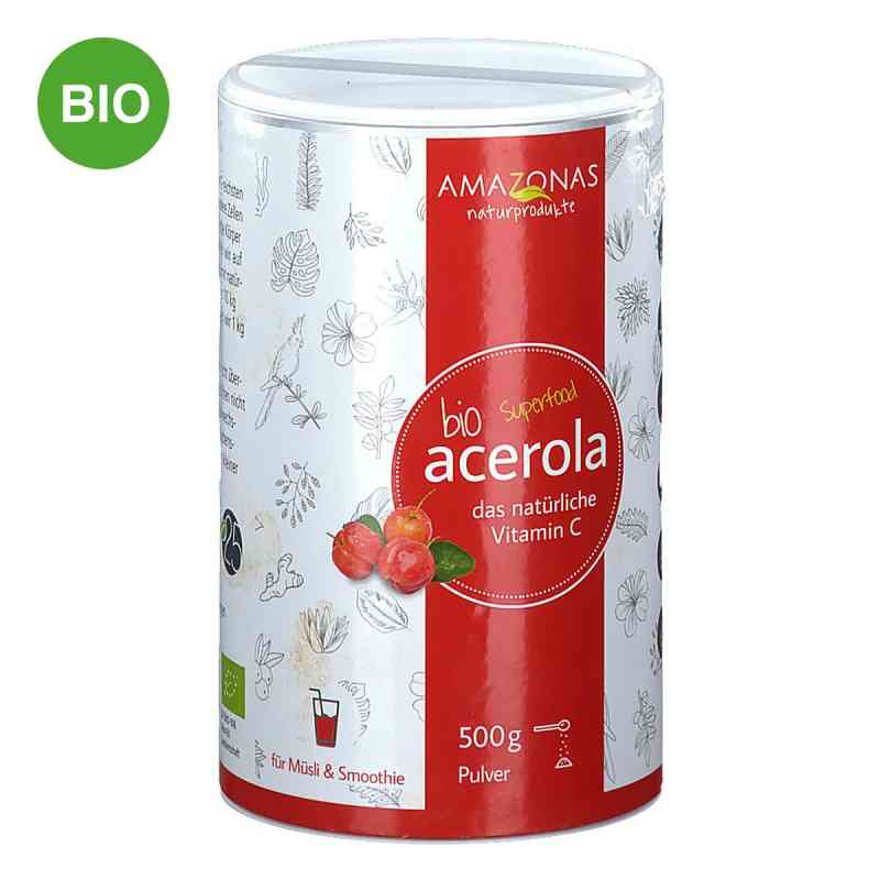 Acerola w proszku bio 500 g od AMAZONAS Naturprodukte Handels GmbH PZN 06632592