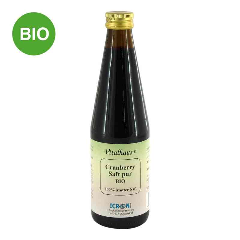 Cranberry Saft pur bio Vitalhaus 330 ml od Axisis GmbH PZN 06978563