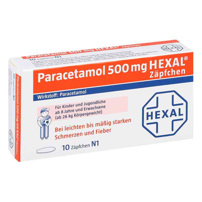 paracetamol hexal szt. Hexal 10 apteka Paracetamol  500 Zaepfchen