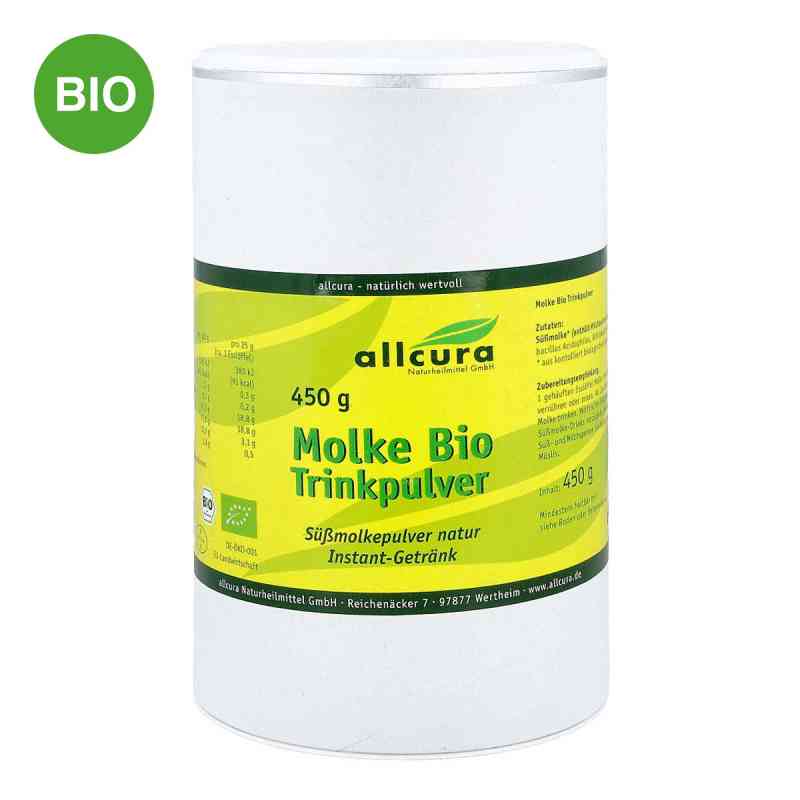 Allcura serwatka w proszku bio 450 g od allcura Naturheilmittel GmbH PZN 07537938