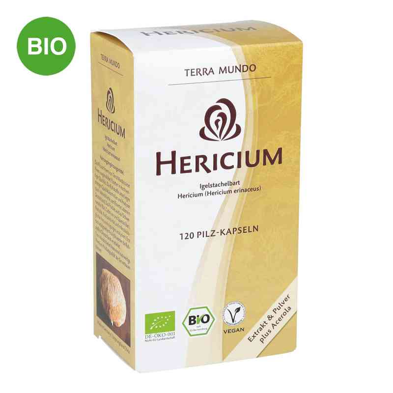 Hericium Vitalpilz Bio Terra Mundo kapsułki 120 szt. od Terra Mundo GmbH PZN 07591820