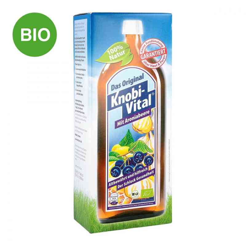 Bio Knobivital z owocami aronii  960 ml od KnobiVital Naturheilmittel GmbH PZN 07748500
