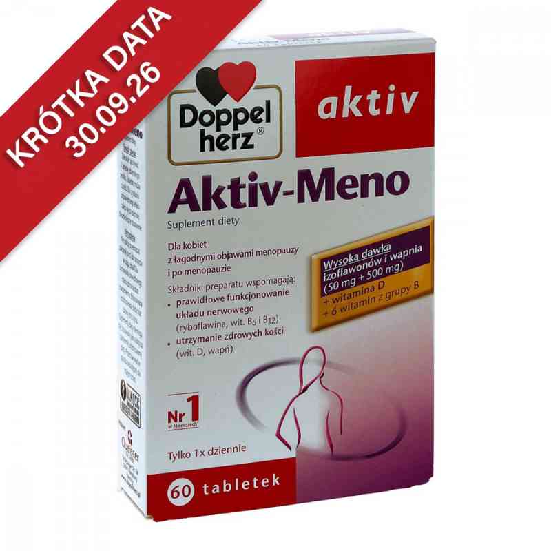 Doppelherz Aktiv Meno tabletki 60  od QUEISSER PHARMA GMBH & CO. PZN 08300296