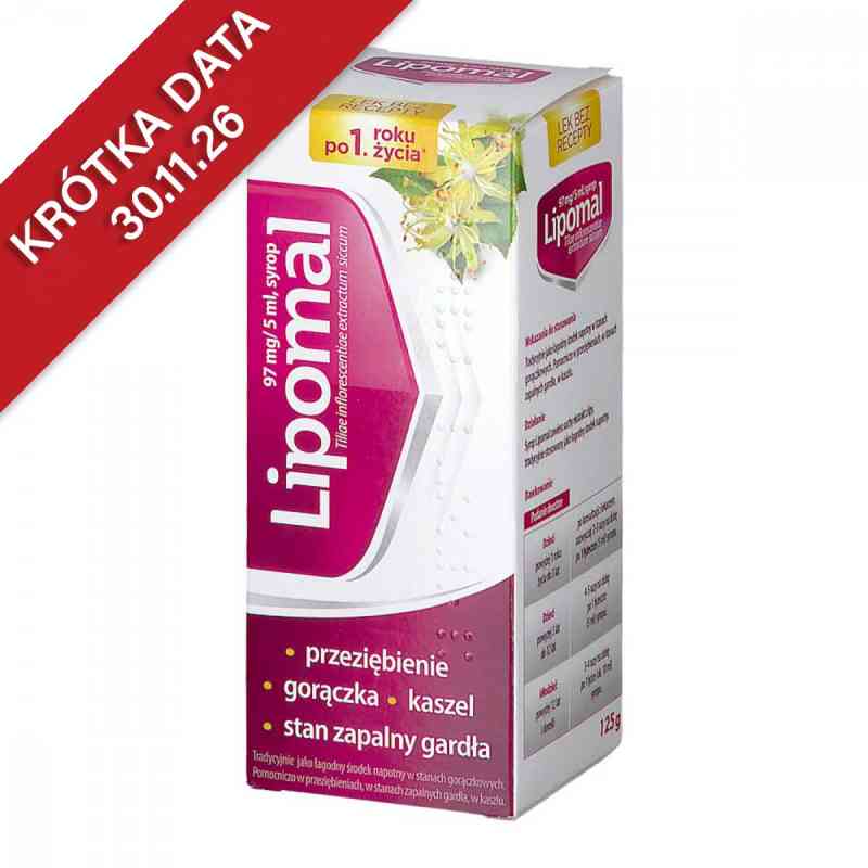 Lipomal syrop dla dzieci 125 g od AFLOFARM FARMACJA POLSKA SP. Z O.O. PZN 08300395
