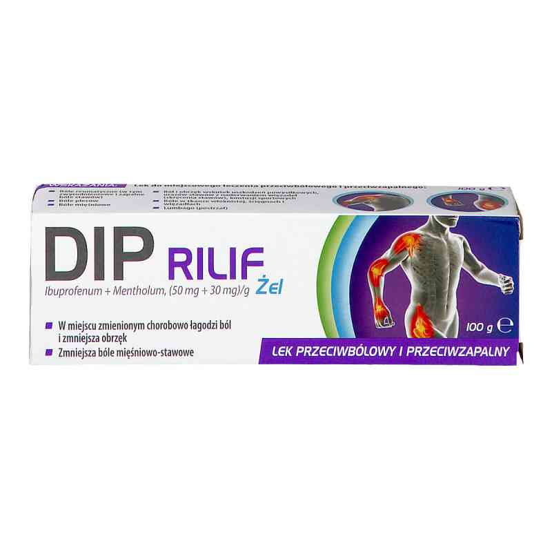 Dip Rilif żel przeciwbólowy chłodzący 100 g