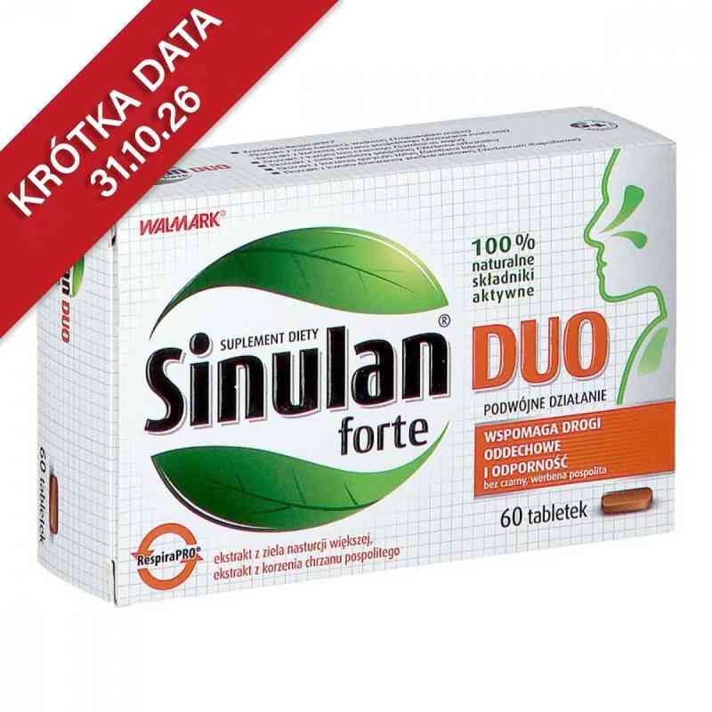 Sinulan Duo Forte 60  od STADA PHARM SPÓŁKA Z OGRANICZONĄ ODPOWIEDZIALNOŚCI PZN 08300558