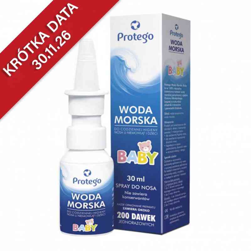 Protego woda morska izotoniczna Baby 30 ml od GLOBAL PHARMA CM SPÓŁKA AKCYJNA  PZN 08300649