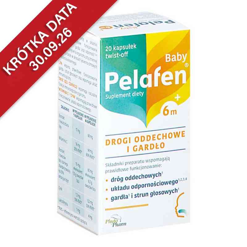 Pelafen Baby 6m+ kapsułki twist-off 20  od PHYTOPHARM KLĘKA S.A. PZN 08300863
