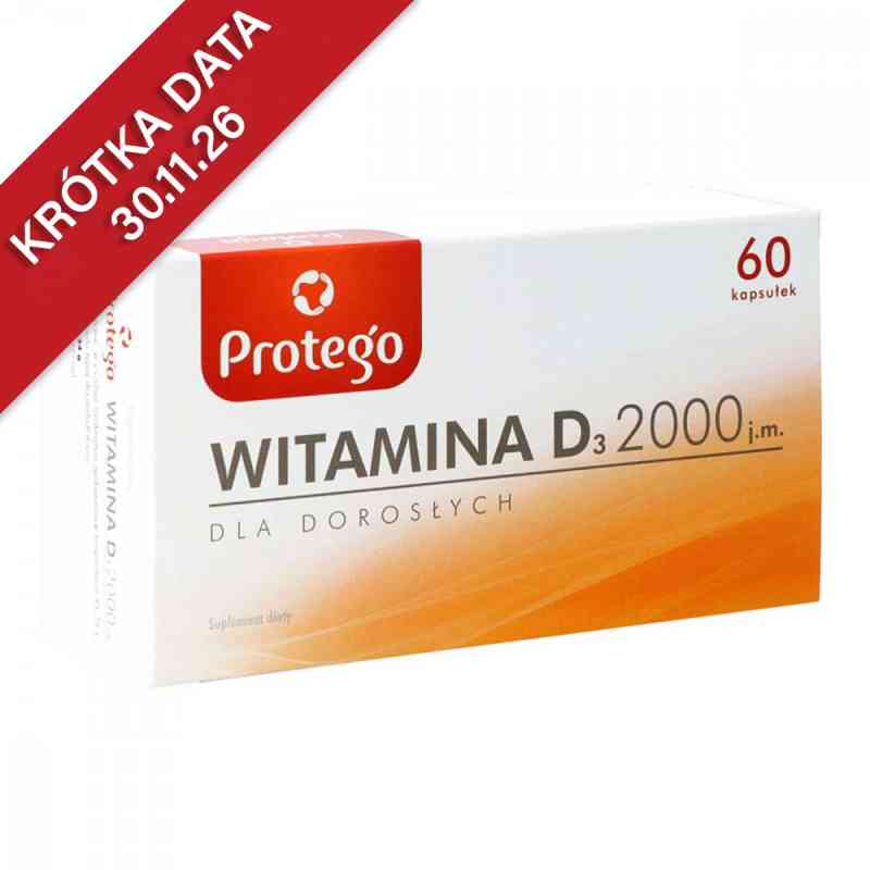 Protego Witamina D 2000 60  od PRODUKCYJNO-HANDL.PRZED.FARMAC.CURTIS HEALTHCARE S PZN 08300994