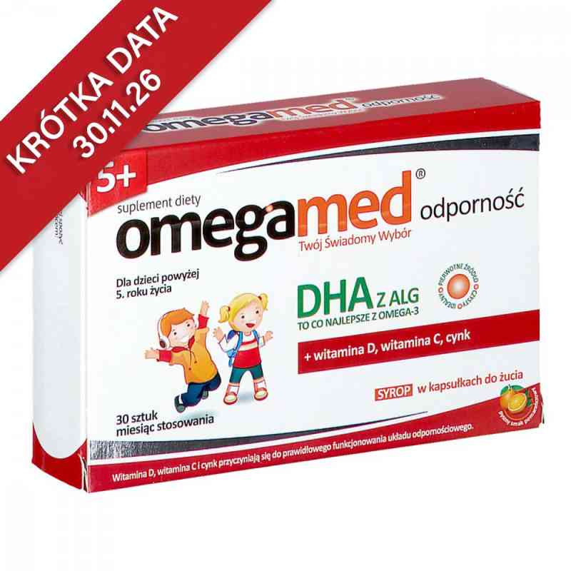 Omegamed Odporność 5+ syrop w kapsułkach do żucia 30  od POLSKI LEK  PZN 08301022