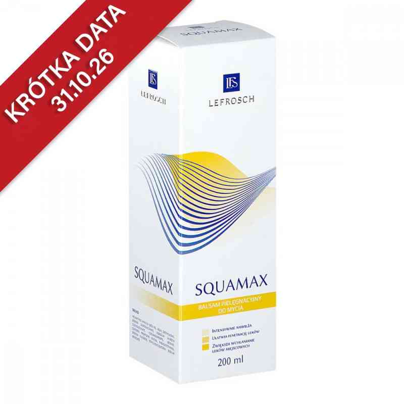 Lefrosch Squamax balsam pielęgnacyjny do mycia 200 ml od LEFROSCH SP. Z O.O. PZN 08301192