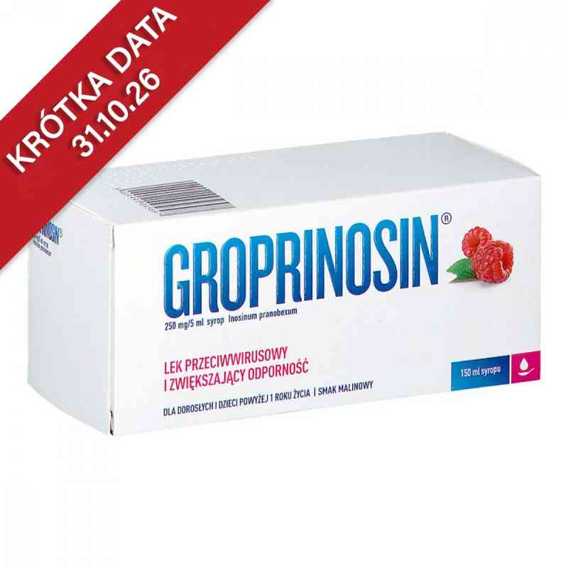 Groprinosin syrop 150 ml od GEDEON RICHTER POLSKA SP.Z O.O. PZN 08301281