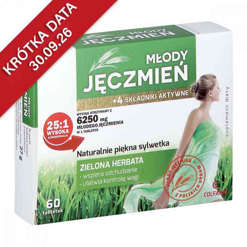 Młody jęczmień Colfarm tabletki 60  od ZAKŁADY FARM. COLFARM PZN 08301402