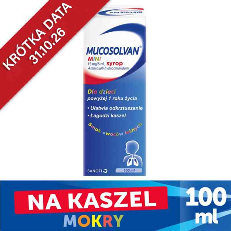 Mucosolvan mini syrop 100 ml od DELPHARM REIMS S.A.S. PZN 08301497