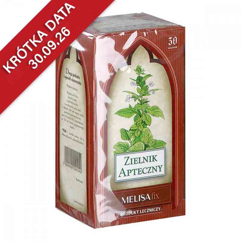 Melisa fix Zielnik Apteczny 30  od HERBAPOL-LUBLIN S.A. PZN 08301699