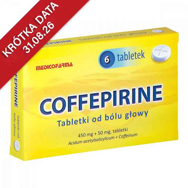 Coffepirine tabletki 6  od MARCMED SP.Z O.O. PZN 08301780