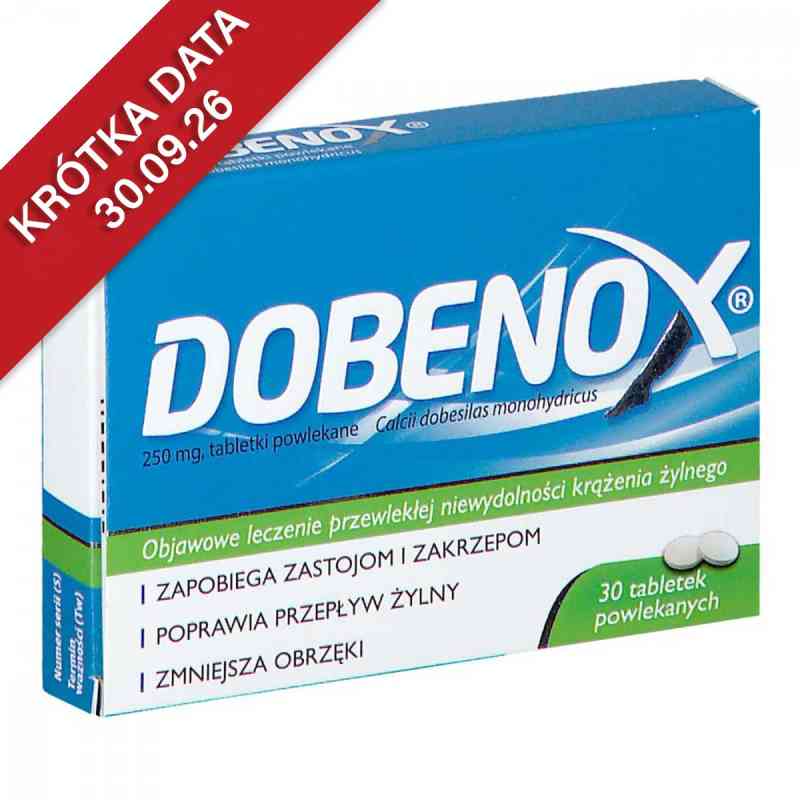 Dobenox tabletki powlekane 30  od PRZEDSIĘBIORSTWO PRODUKCJI FARMACEUTYCZNEJ HASCO-L PZN 08302040