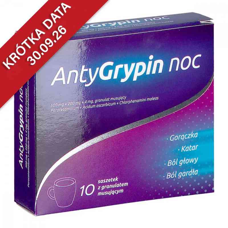 AntyGrypin Complex saszetki 10  od NATUR PRODUKT PHARMA SP. Z O.O. PZN 08302290