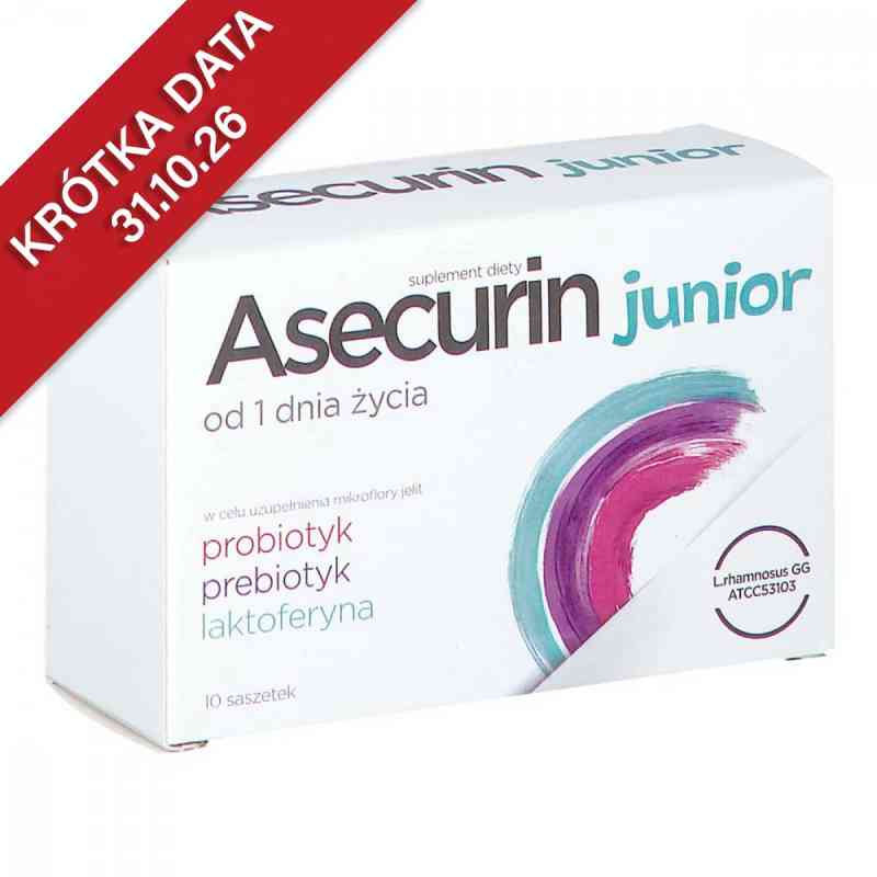 Asecurin Junior saszetki 10  od AFLOFARM FARMACJA POLSKA SP. Z O.O. PZN 08302359