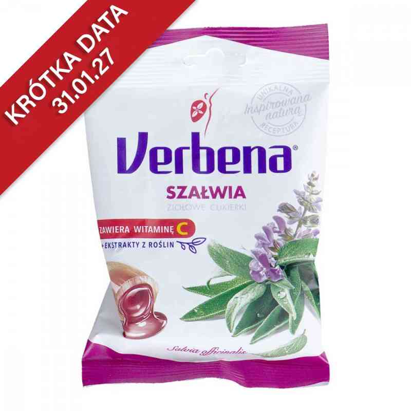 Verbena cukierki szałwia z witaminą C 60 g od IDC HOLDING A.S. PZN 08302588
