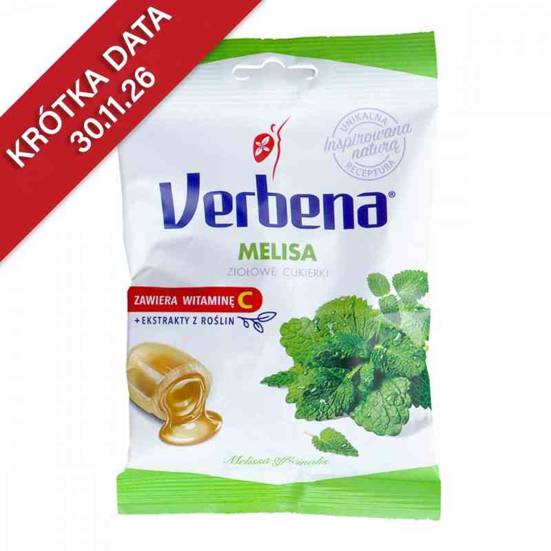 Verbena Melisa ziołowe cukierki z witaminą C 60 g od IDC HOLDING A.S. PZN 08302731