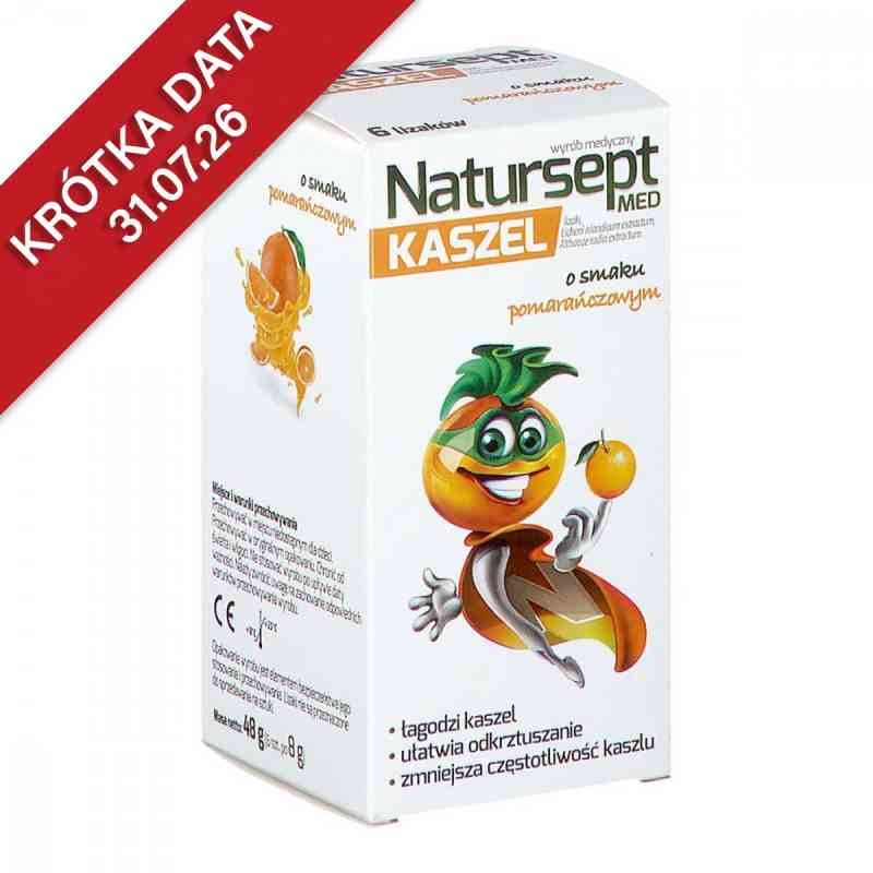 NATURSEPT MED KASZEL lizaki 6  od AFLOFARM FARMACJA POLSKA SP. Z O.O. PZN 08302934