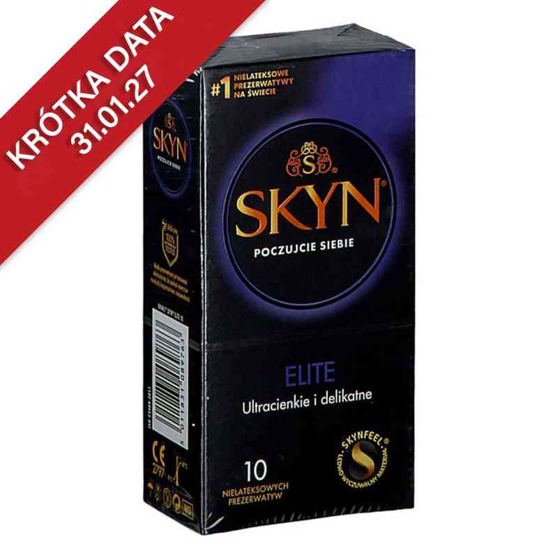Prezerwatywy UNIMIL SKYN Elite nielateksowe 10 szt. od SURETEX LTD PZN 08303320