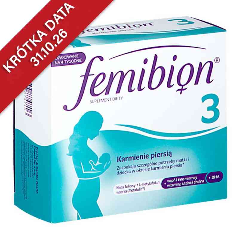 Femibion 3 Karmienie piersią kapsułki+tabletki 28  od P&G HEALTH AUSTRIA GMBH&CO.OG PZN 08303527