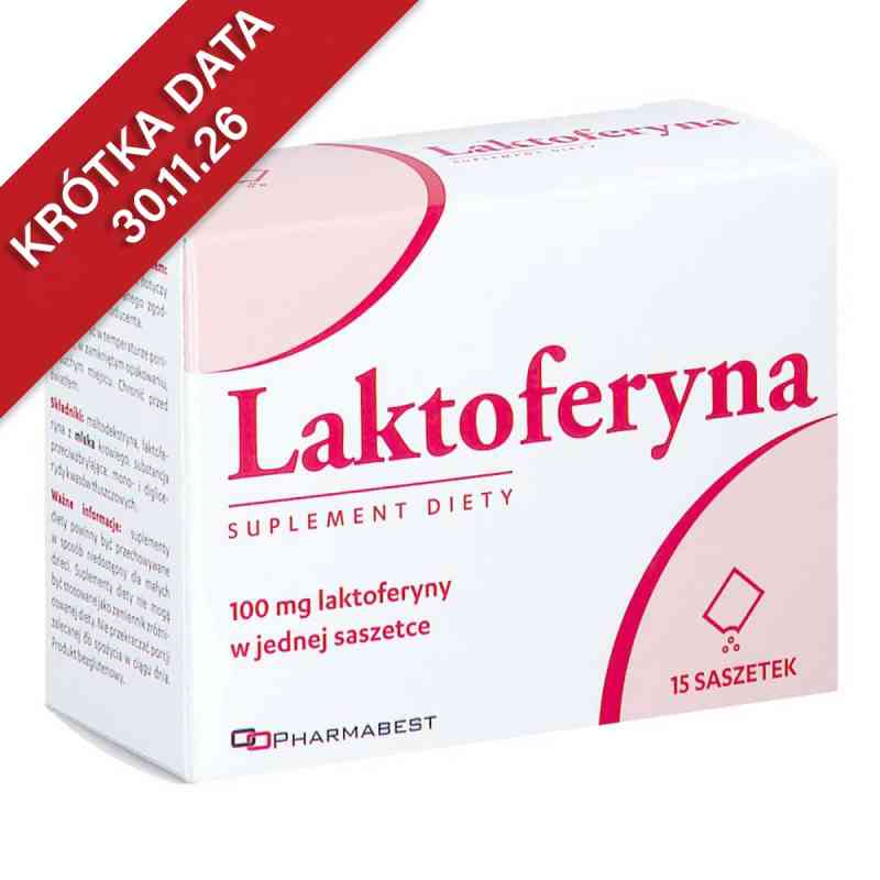 Laktoferyna saszetki 15  od MASTER PHARM SP. Z O.O. PZN 08303548