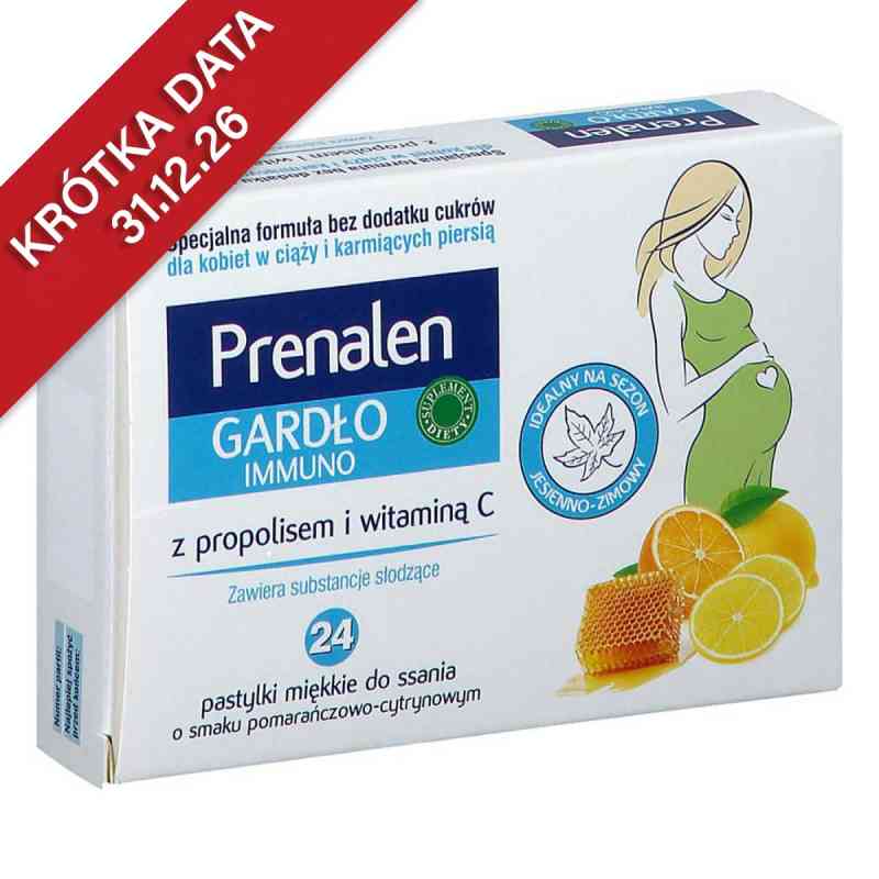 Prenalen Gardło Immuno pastylki 24  od POLSKI LEK  PZN 08303656