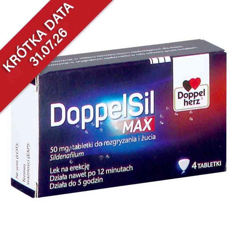 DoppelSil MAX tabletki 4  od GENEPHARM S.A. PZN 08303681