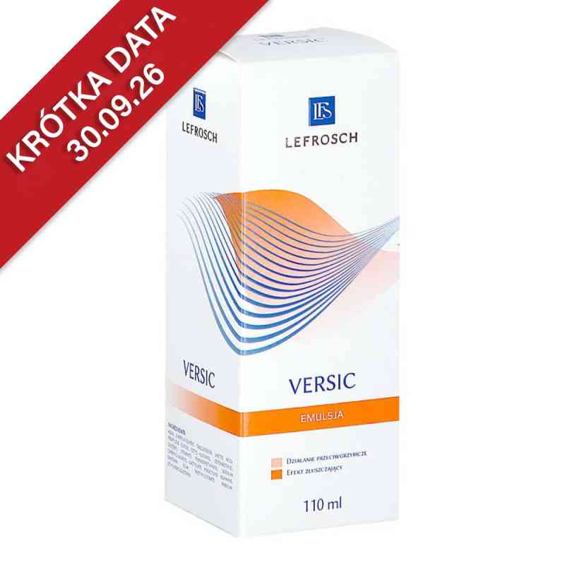 VERSIC Emulsja przeciwgrzybicza  110 ml od LEFROSCH SP. Z O.O. PZN 08303792