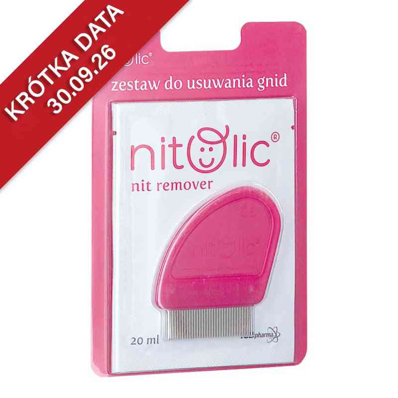 Pipi Nitolic Zestaw do usuw. gnid (20 ml+grzebień) 1  od ICB PHARMA SP. J. PZN 08303854