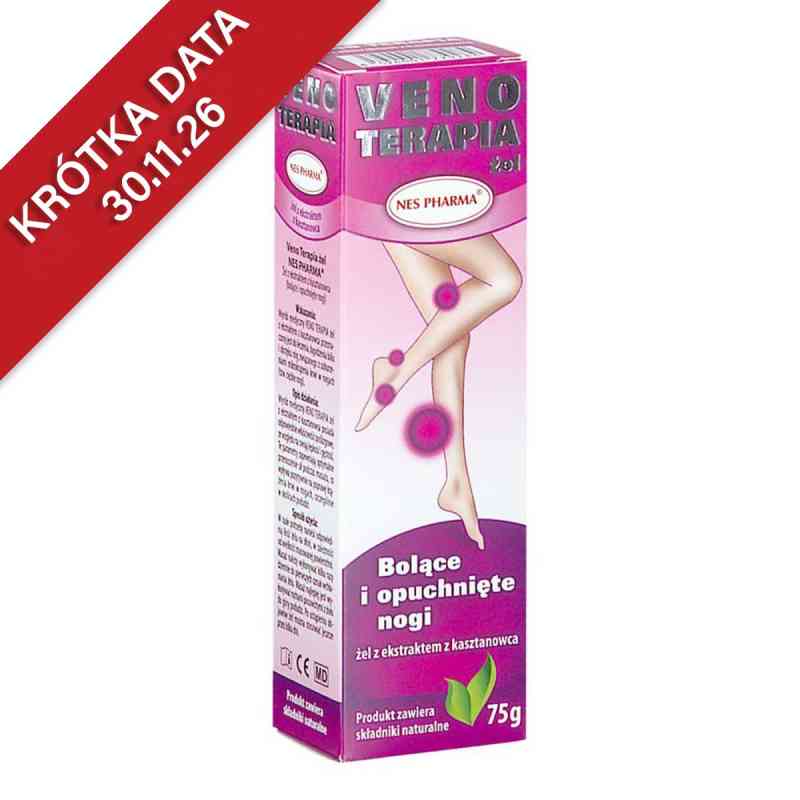 Veno Terapia Nes Pharma Żel Bolące i opuchnięte nogi 75 g od ALPA VELKE MEZRICI PZN 08303885