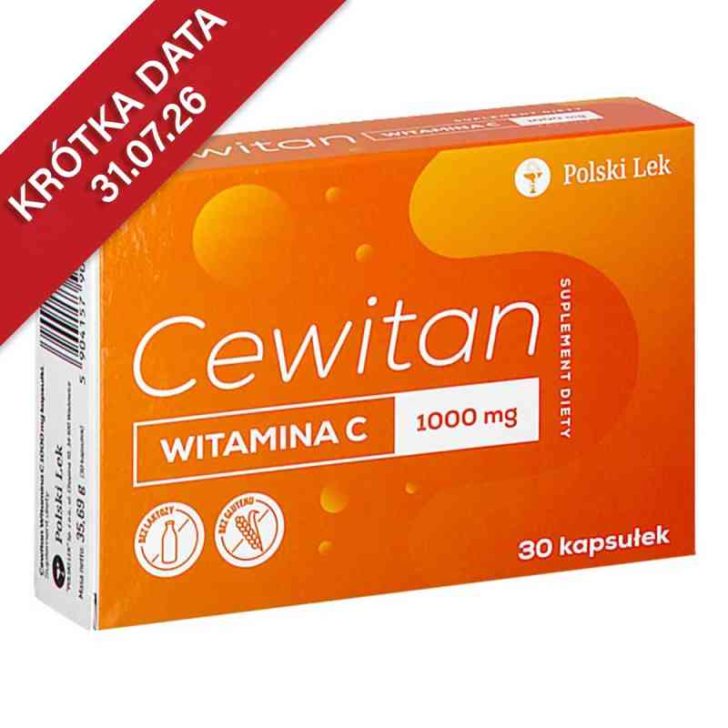 Cewitan Witamina C 1000 mg kapsułki 30  od POLSKI LEK  PZN 08304019