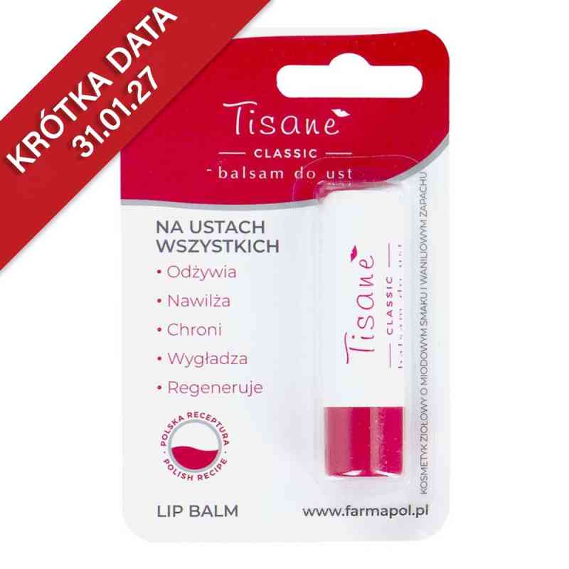 TISANE pomadka do ust 4.3 g od HERBA STUDIO SP. Z O.O. PZN 08304184