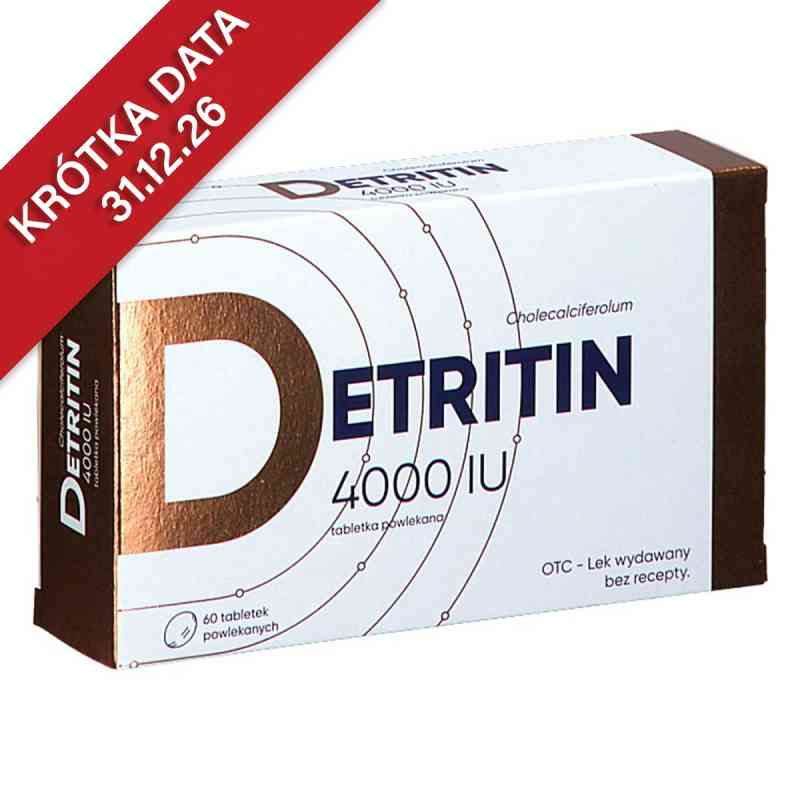 Detritin tabletki powlekane 60  od NATUR PRODUKT PHARMA SP. Z O.O. PZN 08304349
