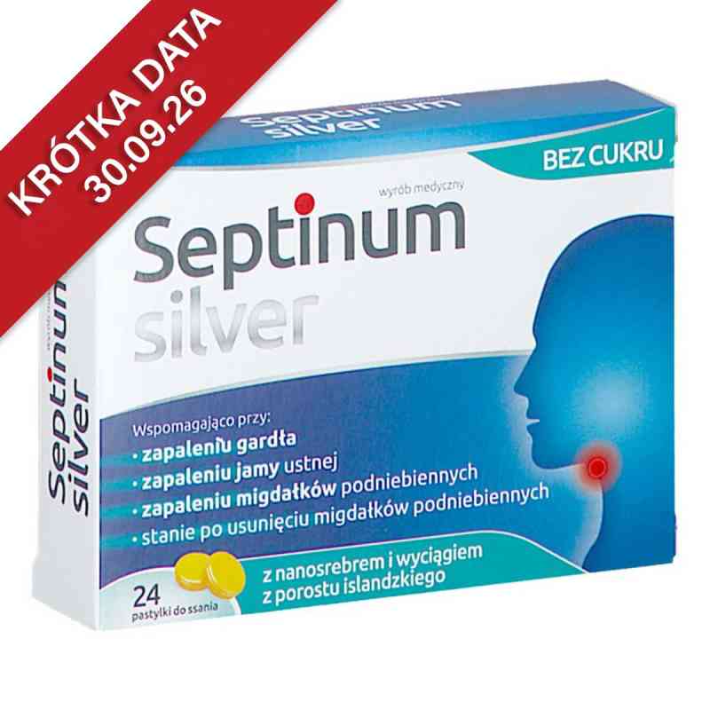 Septinum Silver pastylki 24  od N.P.ZDROVIT SP. Z O.O. PZN 08304460