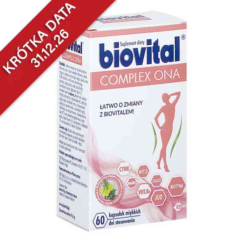 Biovital Complex ONA kapsułki 60  od CURTIS HEALTH CAPS S.A. PZN 08304515