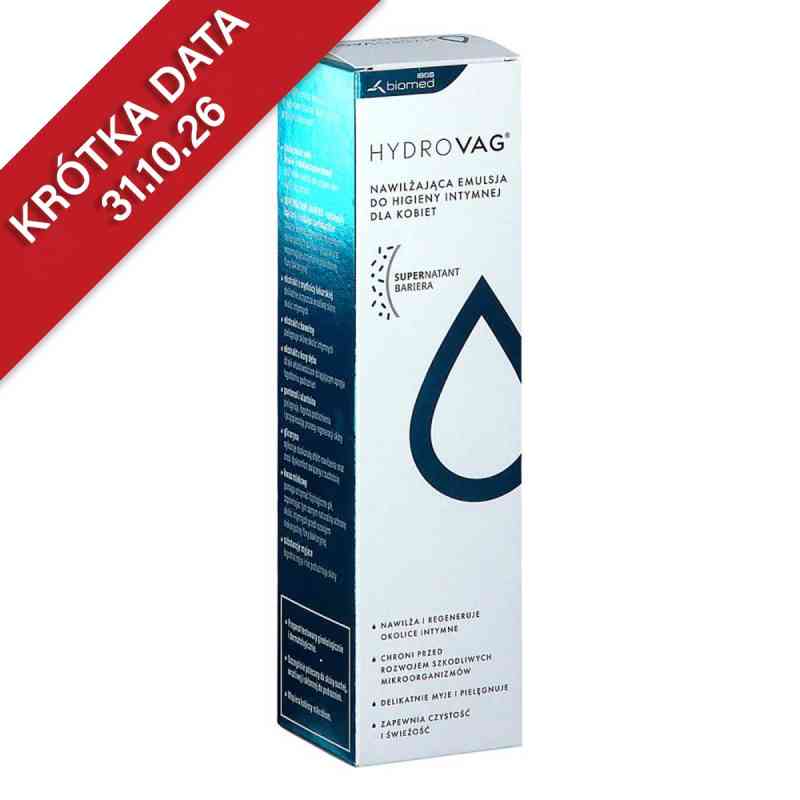 Hydrovag emulsja do higieny intymnej  300 ml od INSTYTUT BIOTECHNOLOGII SUROWIC I SZCZEPIONEK BIOM PZN 08304524